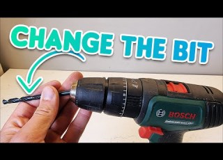 How To Change The Drill Bit On A Bosch Drill