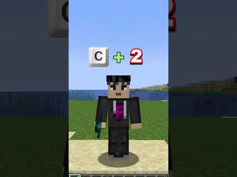 كيف تجيب الاغراض بضغطة زر في ماين كرافت