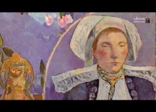 لوحة الجميلة أنجل للفنان بول جوجان