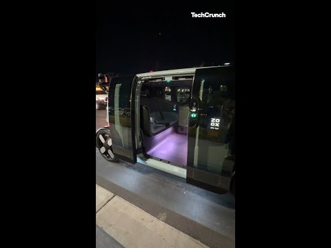 Riding In A Zoox Robotaxi In Las Vegas TechCrunch