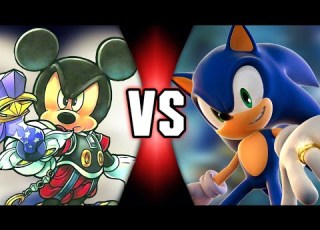  King Mickey Vs Sonic Preview