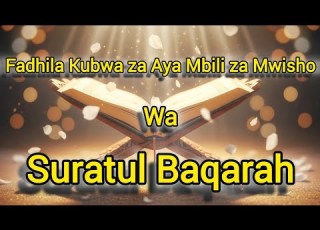 Fadhila Kubwa Za Aya Mbili Za Mwisho Za Surah Al Baqarah Ulinzi Rehema Na Dua Ya Usiku