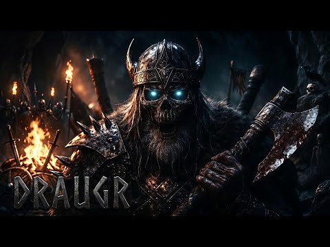 DRAUGR The Undead Warriors Of Hel Dark Viking War Chant Old Norse Lyrics Video