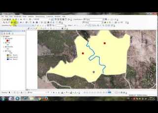 ادخال صور جوية الى Arc Map Gis وكيفية رسم الخريطة بخطوات بسيطة