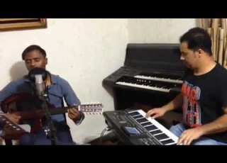 اجرای آهنگ توکه رفتی محمد عیسی قادری و بهروز ذاکری در جزیزه زیبای قشم Performing The Song You Went
