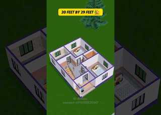 20 By 29 Home Plans 600 Square Feet House Plans 3d Erarman Home 3dhouse House Shortfeed