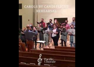 Carols By Candlelight Rehearsal Clip