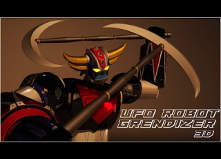  UFO ROBOT GOLDRAKE GRENDIZER 3D Video