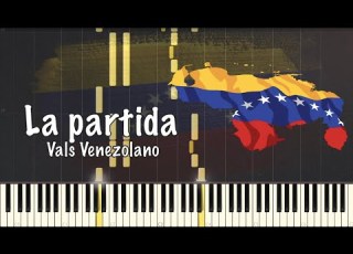 Vals Venezolano La Partida Piano Tutorial