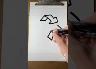 How To Draw The Recycling Logo Poorly
