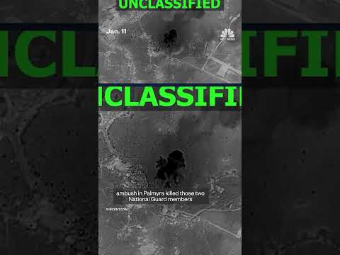 CENTCOM Posts Video Of Strikes On ISIS Site In Syria