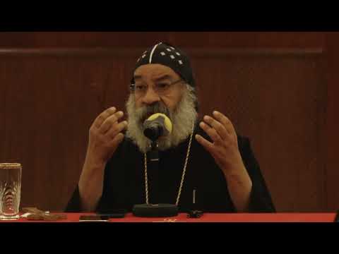 محاضرة التجسد الالهي نيافة الانبا رافائيل اجتماع اعداد خدام السبت 15 اكتوبر 2022