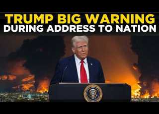 US IRAN WAR LIVE Donald Trump Addresses Nation Amid Iran War America On Edge