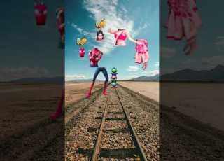  Head Matching SPIDER MAN DANCING GIRL VS Vfxmagic Train Tractor Barada Shorts
