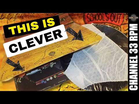 10 Times Vinyl Record Packaging Got Creative In The 70s ALICE COOPER ZEPPELIN STONES KISS