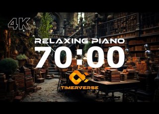  70 Minute Relaxing Piano Music Timer With Alarm Pianomusic Timerelaxing Relaxpianomusic