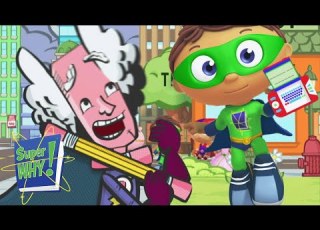 Comic Book Attack Of The Eraser Super Why WildBrain Movies For Kids