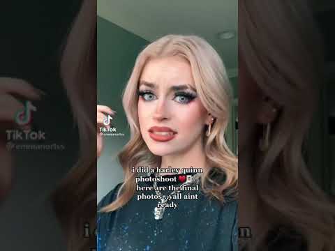 Emmanortss Tiktok Harleyquinn