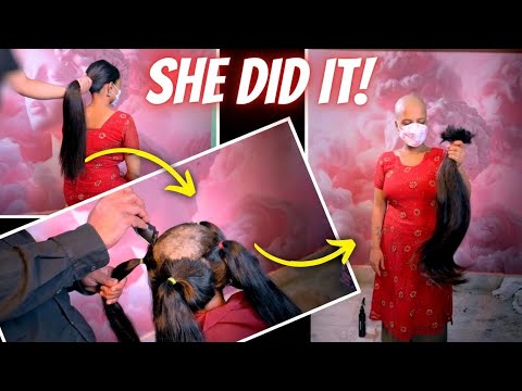 Shreya S Sacrifice A Head Shave Story Trailer Rapunzel Headshave Makeover March26 Exclusive Shreya S Sacrifice A Head Shave Story Trailer Rapunzel Headshave Makeover March26 Exclusive
