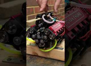  Worlds Smallest V8 Engine