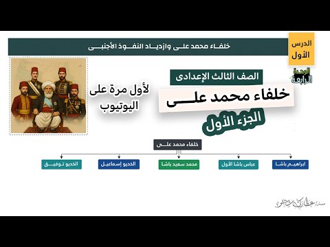 Muhammad Ali S Successors And The Increase Of Foreign Influence Third Preparatory