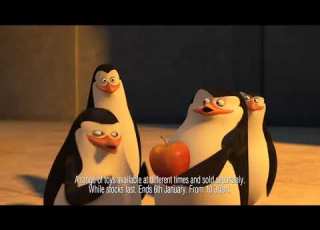 Mcdonalds Happy Meal Penguins Of Madagascer 2014