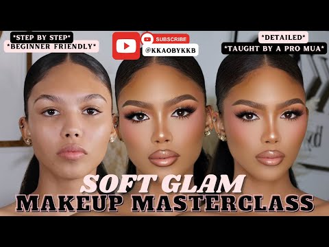 SOFT GLAM MAKEUP TUTORIAL VIRTUAL MASTERCLASS