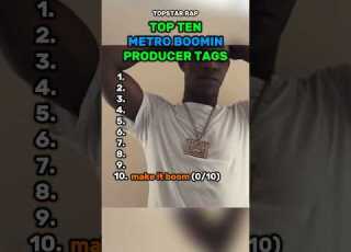  Ranking EVERY Metro Boomin Producer Tag Rap Metroboomin Producertag