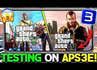  Testing GTA 5 And GTA 4 On APS3E PS3 Emulator Android Aps3e Emulator GTA 5 GTA 4 Gameplay Test