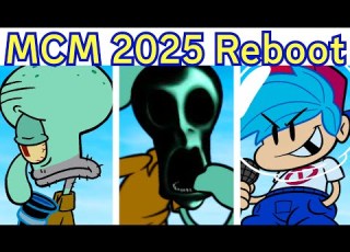  FNF Mistful Crimson Morning 2025 REBOOT All Songs Squidward Imposward Spongebob