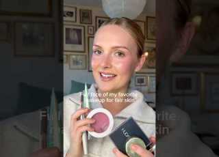 Full Face Of My Favorite Makeup For Pale Fair Skin Makeuptips Makeup Fairskin
