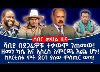  ሻቢያ በደጋፊዎቹ ተቃውሞ ገጠመው ዘመነ ካሴ እና አስረስ ለምርጫ እጩ ሆኑ ከአርቲስቱ ሞት ጀርባ ያለው ምስጢር ወጣ