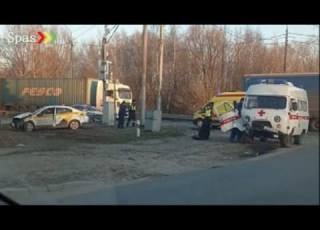  10 апреля 2021 года ДТП со спец автомобилем в Рязанской области