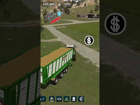 Making Free Money By Selling Straw Fs23 Farmingsimulator23 Farming Shorts