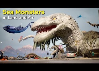  Most Famous Sea Monster Size Comparison But In Land And Air Monster