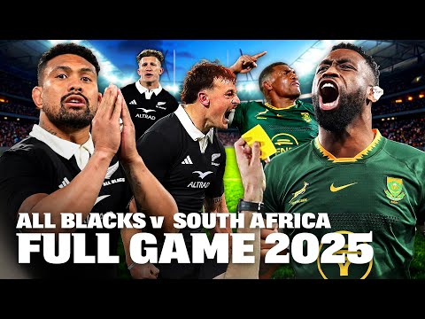 You Asked We Delivered Springboks V All Blacks WELLINGTON 2025 FULL GAME