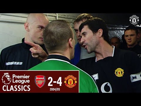 PL Classics Arsenal 2 4 Manchester United 2005 Giggs Ronaldo O Shea Silence Highbury PL Classics Arsenal 2 4 Manchester United 2005 Giggs Ronaldo O Shea Silence Highbury