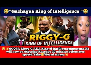 Gachagua King Of Intelligence Anaambia Kasongo Atakuwa Anamu Expose 20 Minutes Before Wee Noma