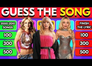  Guess The Song Popular Songs From 2000 2024 Jeopardy Style Music Quiz