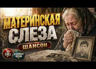МАТЕРИНСКАЯ СЛЕЗА ШАНСОН ПРО МАМУ ДУШЕВНЫЕ ПЕСНИ ДО СЛЁЗ