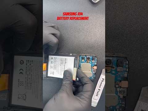 Samsung A14 4G Battery Replacement Samsunga14 Batteryreplacement