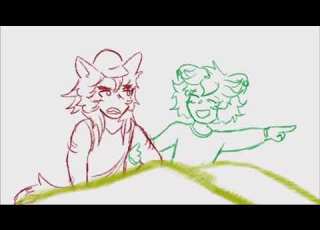 You Are Glass Animatic Baxter Bearcat X Stinger Hornet Human Ver
