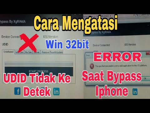 How To Overcome Error Or UDID Not Detection When Bypass Iphone Tips And Tutorials