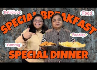 Weekend Me Mummy Ne Banaya Special Breakfast Aur Maine Karwaya Special Dinner We Are Foodies