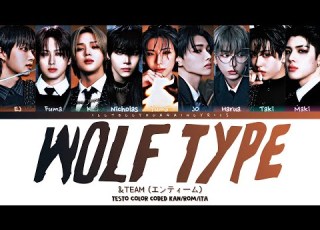TEAM エンティーム Wolf Type Testo Sub Ita Color Coded Kan Rom Ita