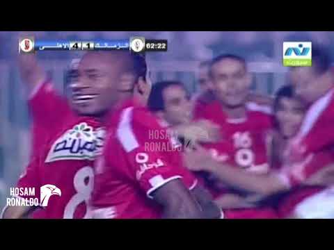 ملخص مباراة الأهلى و الزمالك 2 4 موسم 2005 2004 وتألق تريكة وبركات