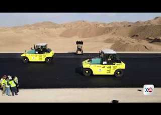  مشروع طريق كويه اربيل يقترب من الانتهاء بعد استئناف العمل به