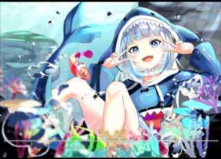 Gawr Gura AI Heat Waves Japanese Version