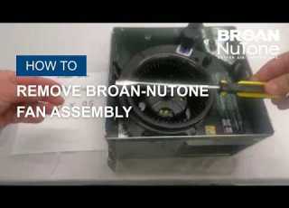 How To Remove A Broan NuTone Bathroom Fan Assembly Multiple Housing Types