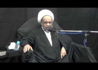  وفاة الزهراء ع 13 5 1435 هـ العلامة الشيخ عباس المحروس مأتم العليوات